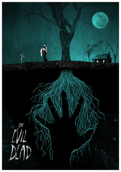 xombiedirge:  The Evil Dead by Peter Strain / Store 16.5”