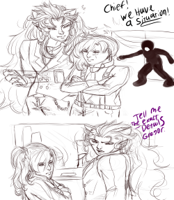 I got bored so I doodled a Future AU comic when Ruby leaves a