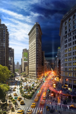 r2–d2:  Day and Night in New York by Stephen Wilkes 
