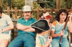 historicaltimes:  Pablo Escobar and family at Disney World, .