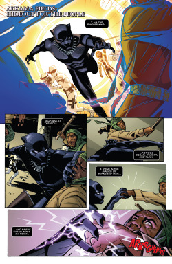 towritecomicsonherarms:   Black Panther #5 