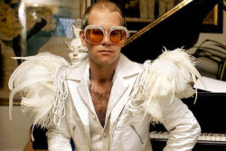 soundsof71:  Elton John casually lounging at home in London,