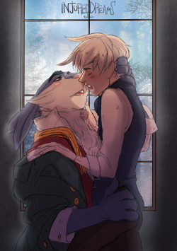 injureddreams:  Happy V-day my dearest Wuffen ♥ Prompt was: