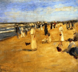 Max Liebermann (1847-1935), Beach scene