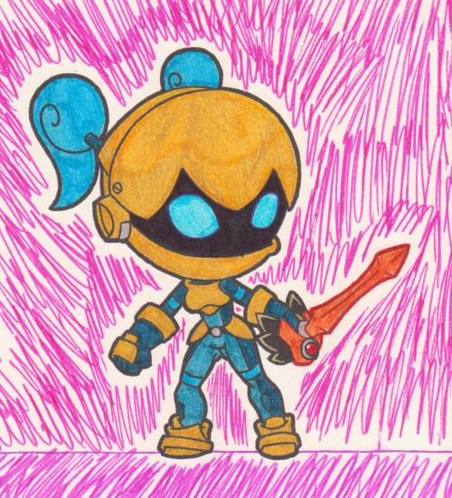 shuang-orion:  for @maniacpaintnever drew these kinds of characters, it’s interesting   cuuuttte