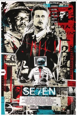 thepostermovement:  Se7en By James Rheem Davis