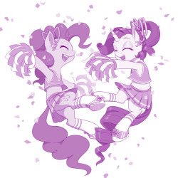 dstears:Cheerleader Rarity and Ponks