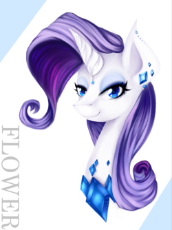 Rarity by ~CaramelFlower