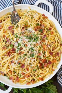 do-not-touch-my-food:  Pasta Carbonara