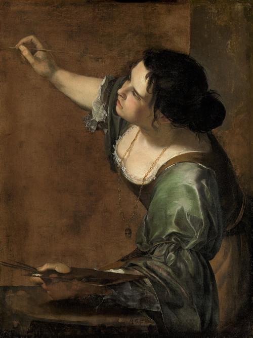 blondebrainpower:  “Self-Portrait as the Allegory of Painting”