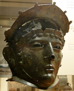 museum-of-artifacts:    The Ribchester Helmet is a Roman bronze