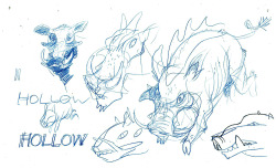 Thunderboar concept sketchesby writer/storyboard artist Sam Alden