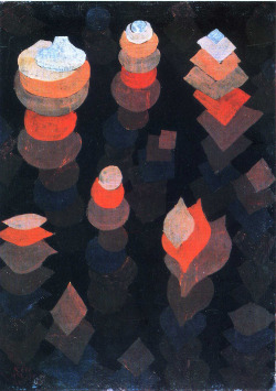 poeticasvisuais:  Paul Klee.Â Growth of the Night Plants.Â 1922. 