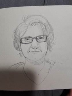 trashfirefallon:Grandma asked me to draw her and I can’t refuse