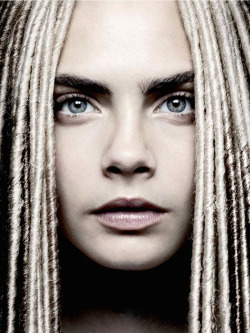 stormtrooperfashion:  Cara Delevingne in “Deep Breeding” by Platon for Garage