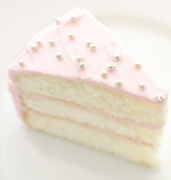 pastilly:  faeneko:  kawaiistomp:  Slice of pink champagne cake