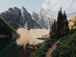 banjosandbogs:  Lakes of the West  Montana, Alberta, and British