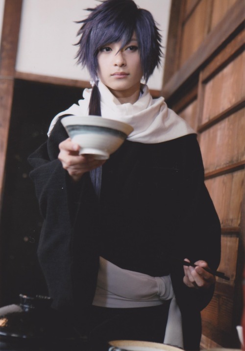 xan-the-13th:  Musical Hakuouki: Reimeiroku - Hashimoto Shohei as Saito Hajime Tagged as reimeiroku photosetsÂ  