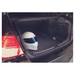 iamtroythompson:  #Somesay his head is  in my trunk. #topgear