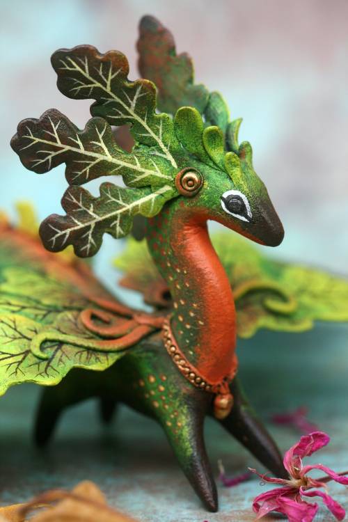 sosuperawesome: Oak, Monstera and Thistle Dragons Demiurgus Dreams