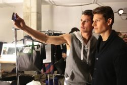 calichele:  Emilio Flores and Eian Scully | backstage at  2(X)IST