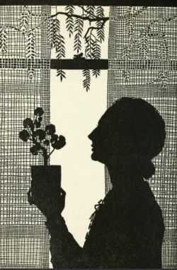 chorisarautrui:“Flower Pot at Window“  Illustration de l’artiste