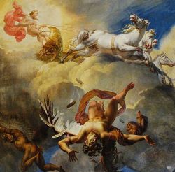 The fall of Icarus. 1819. Merry Joseph Blondel. French. 1781-1853.