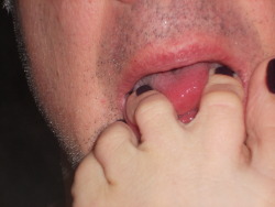 A couple more oral foot worship pics, of my husband cleaning