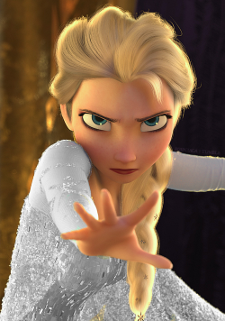 transparenttrash:  Semi Transparent Elsa from Disney’s new Frozen!