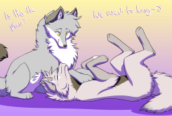 sianiithesillywolf:For @artristhewolf because we reunited as