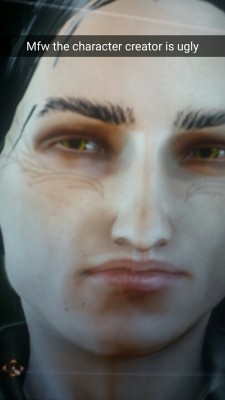 I finally started playing dragon age