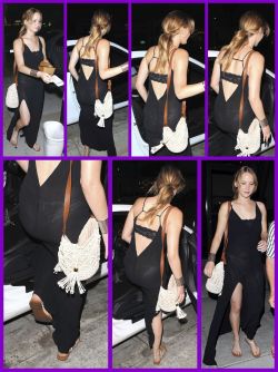 nude-celebz:  Jennifer Lawrence in a see through dress