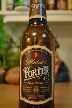 pugznbeer:  Michelob Brewing Co. All Malt Porter brewed using