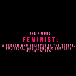 loganmars:  the f-word: a mix for fellow angry feminists (coverart