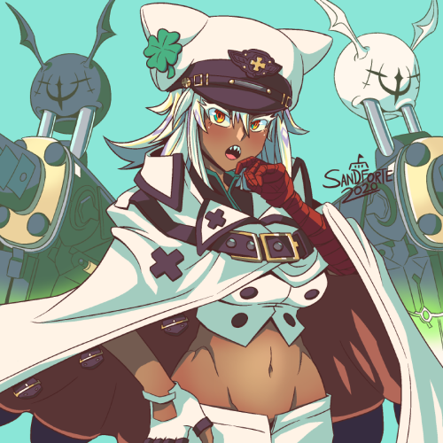 sandforte:  Here’s Ramlethal Valentine from Guilty Gear Strive!Thanks