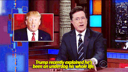 sandandglass:  The Late Show, October 28, 2015   Yes. Make that