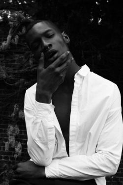 66lanvin:  black-boys:  Adonis Bosso at D1 Models  “IF you