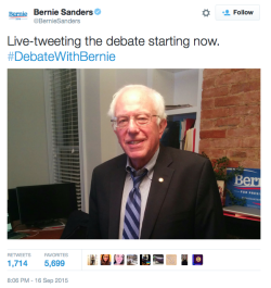 micdotcom:   Bernie Sanders on the GOP debate: “I could feel