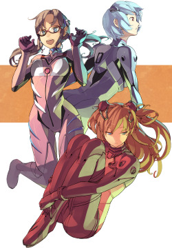 animexfavorites:  Eva ☆ Evangelion | shihou [pixiv]  