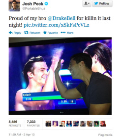 jalim23:  buzzfeedceleb:  Drake and Josh: bros for life.  fucking