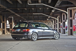 shgfelliphe:  Mr. Jeremy Autullo’s Phantom Grey EH2 on TE37s