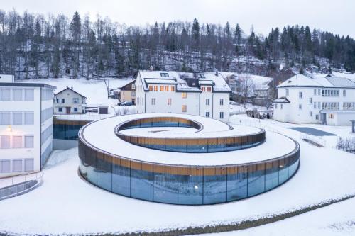 theautomaticpencil:  Musée Atelier Audemars Piguet by @BIG_builds