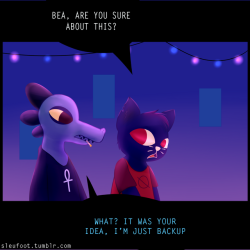 sleufoot: Mae goes back to the party to find that bombshell. 