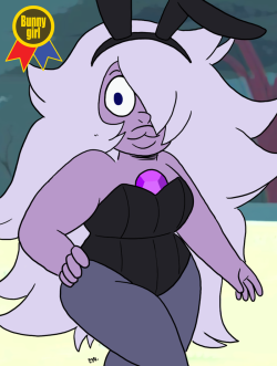 grimphantom2:  eyzmaster:  Bunny Girl Jam 2016 01 Amethyst  by