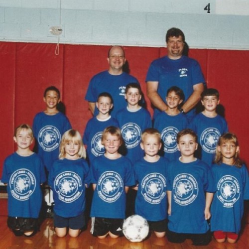 TBT: Soccer day @sameo72794 #pomptonlakes #newjersey #soccer #tbt #youngins #noteeth #row1 #leftside