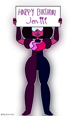 kitty-from-mars:  @jen-iii I wanted to draw garnet recently and