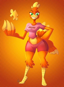 jaehthebird:  Kazooie pic i designed ov  o soemthing bit different