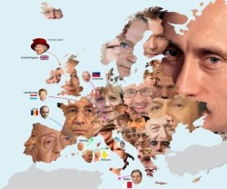 moc-tod-ffuts-modnar:  faelan01:  mapsontheweb:  Map of European