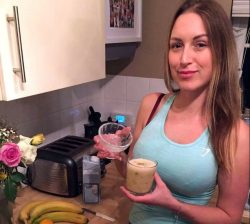 This vegan single mum swears by sperm smoothies every morning