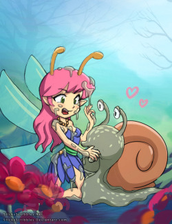 Fairy Snail Bondage Uh oh, looks like this fairy has found a